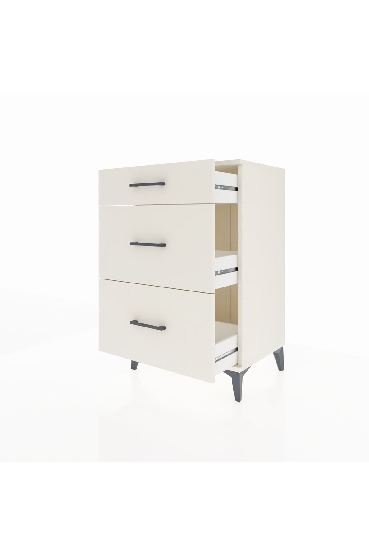 Hyperion Komodin 3 Çekmeceli 60x44x96 - S47M011V1B