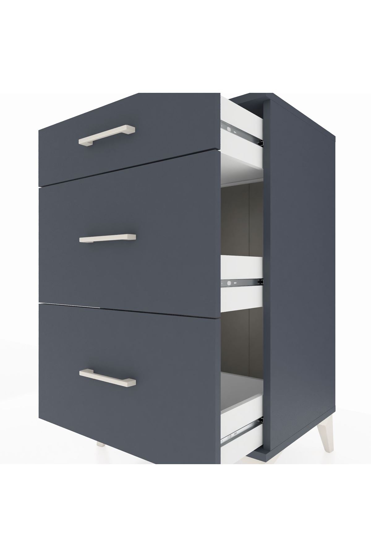 Hyperion Komodin 3 Çekmeceli 60x44x96 - S47M011V5B