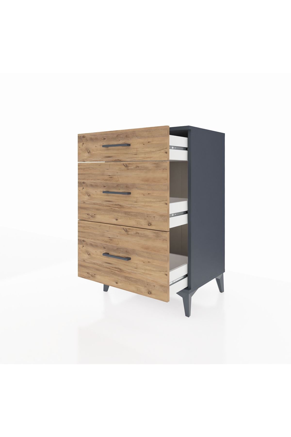 Hyperion Komodin 3 Çekmeceli 60x44x96 - S47M011V6B