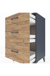 Hyperion Komodin 3 Çekmeceli 60x44x96 - S47M011V6B