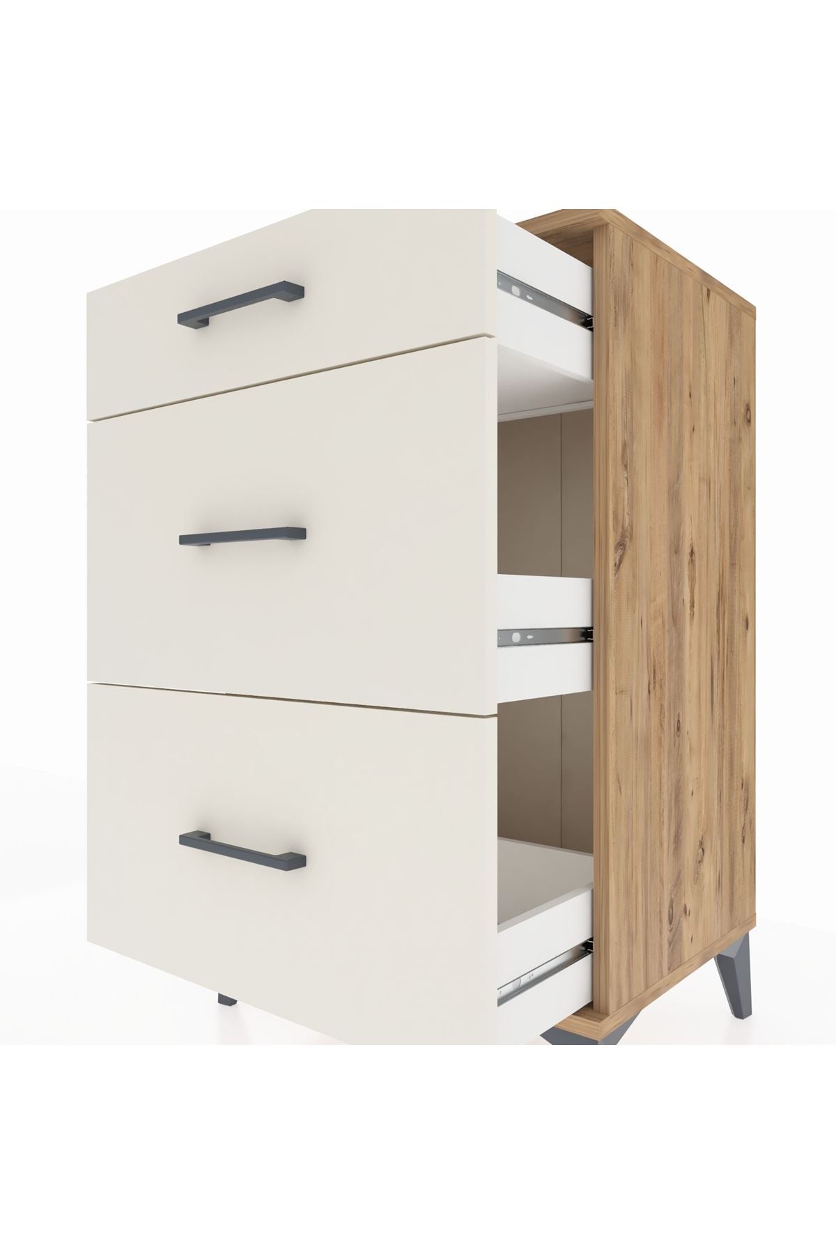 Hyperion Komodin 3 Çekmeceli 60x44x96 - S47M011V7B