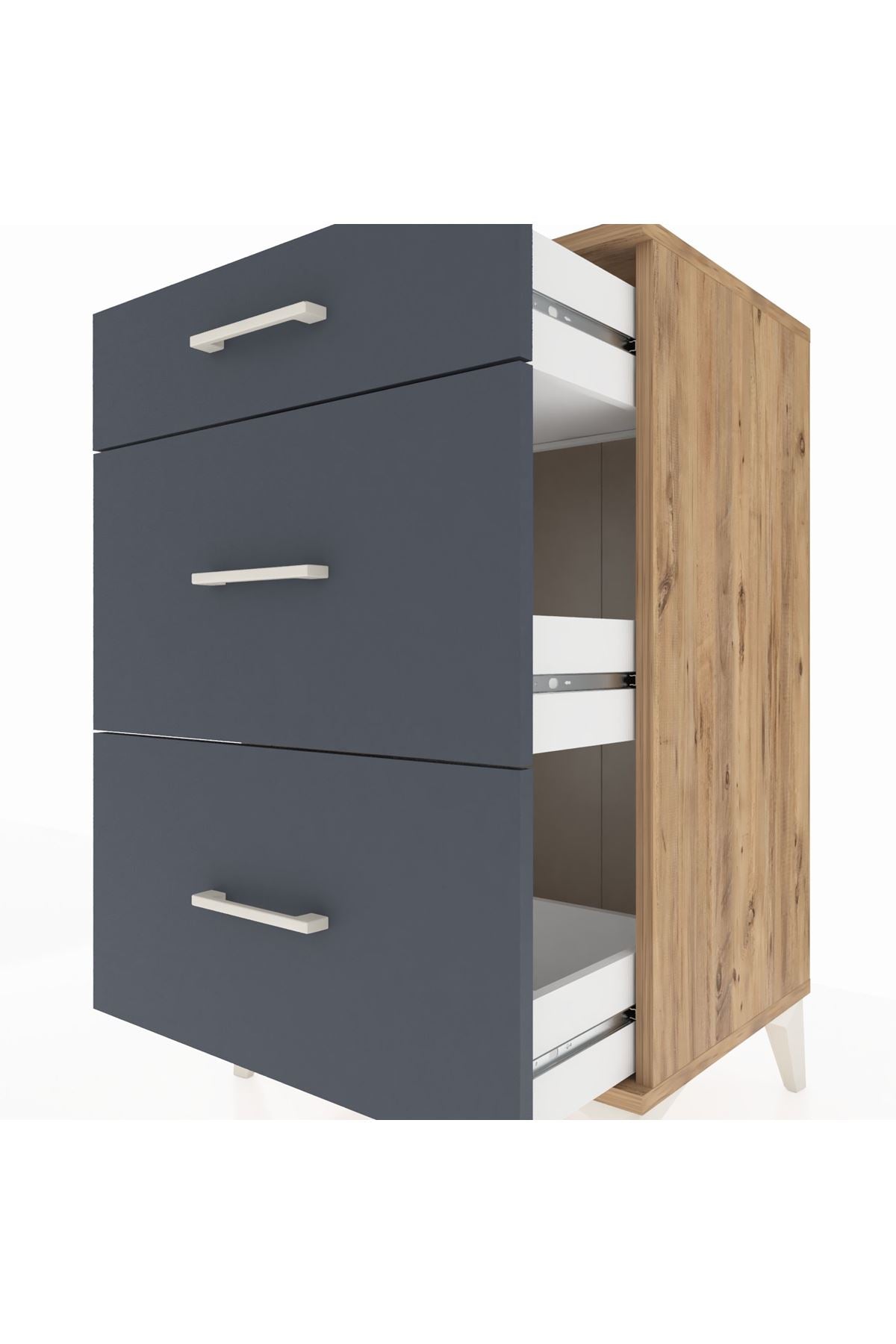 Hyperion Komodin 3 Çekmeceli 60x44x96 - S47M011V8B