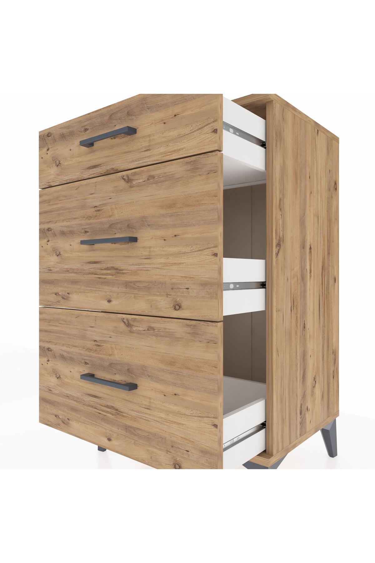 Hyperion Komodin 3 Çekmeceli 60x44x96 - S47M011V9B