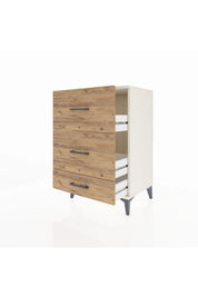Hyperion Komodin 3 Çekmeceli 60x44x96 - S47M012V3B