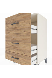 Hyperion Komodin 3 Çekmeceli 60x44x96 - S47M012V3B
