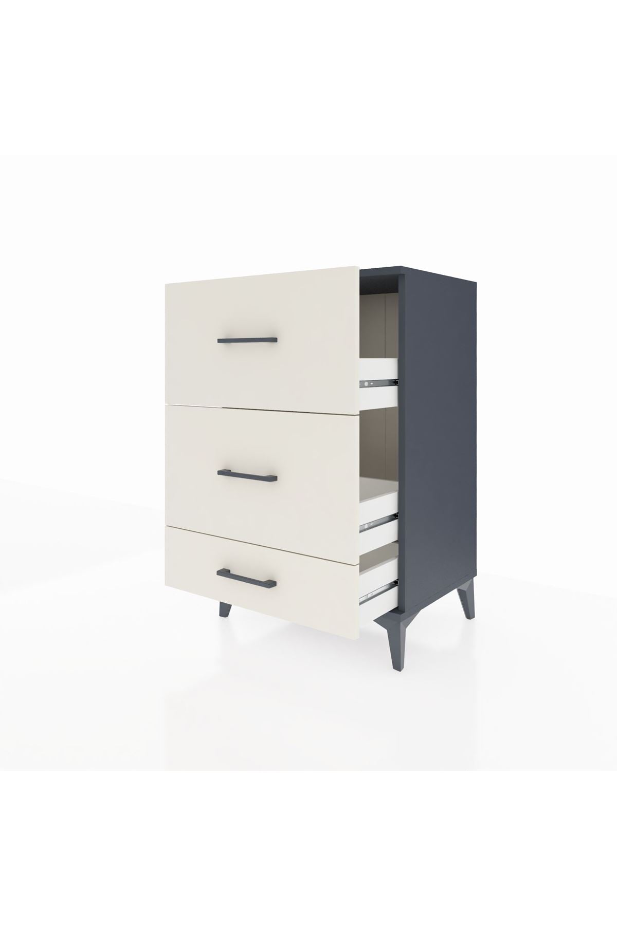 Hyperion Komodin 3 Çekmeceli 60x44x96 - S47M012V4B