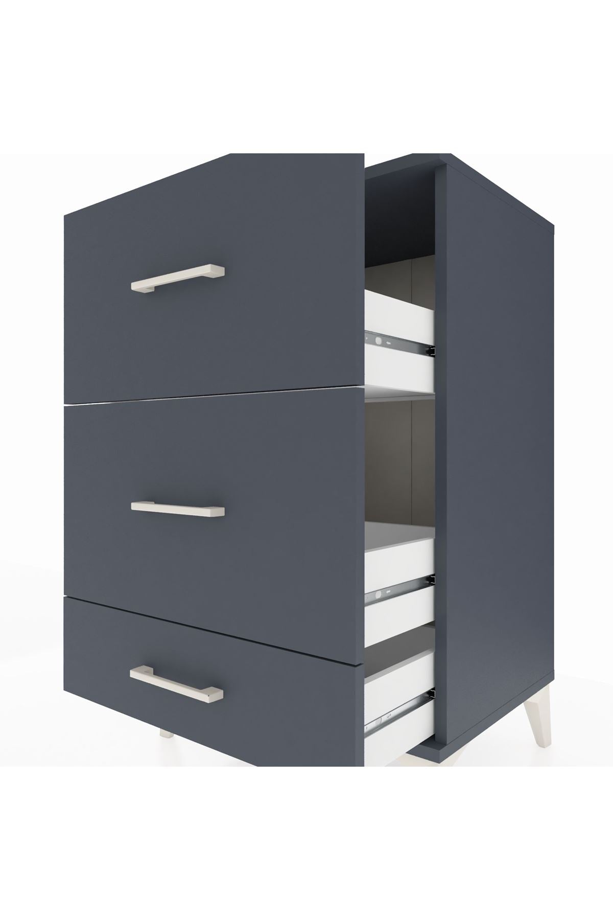 Hyperion Komodin 3 Çekmeceli 60x44x96 - S47M012V5B