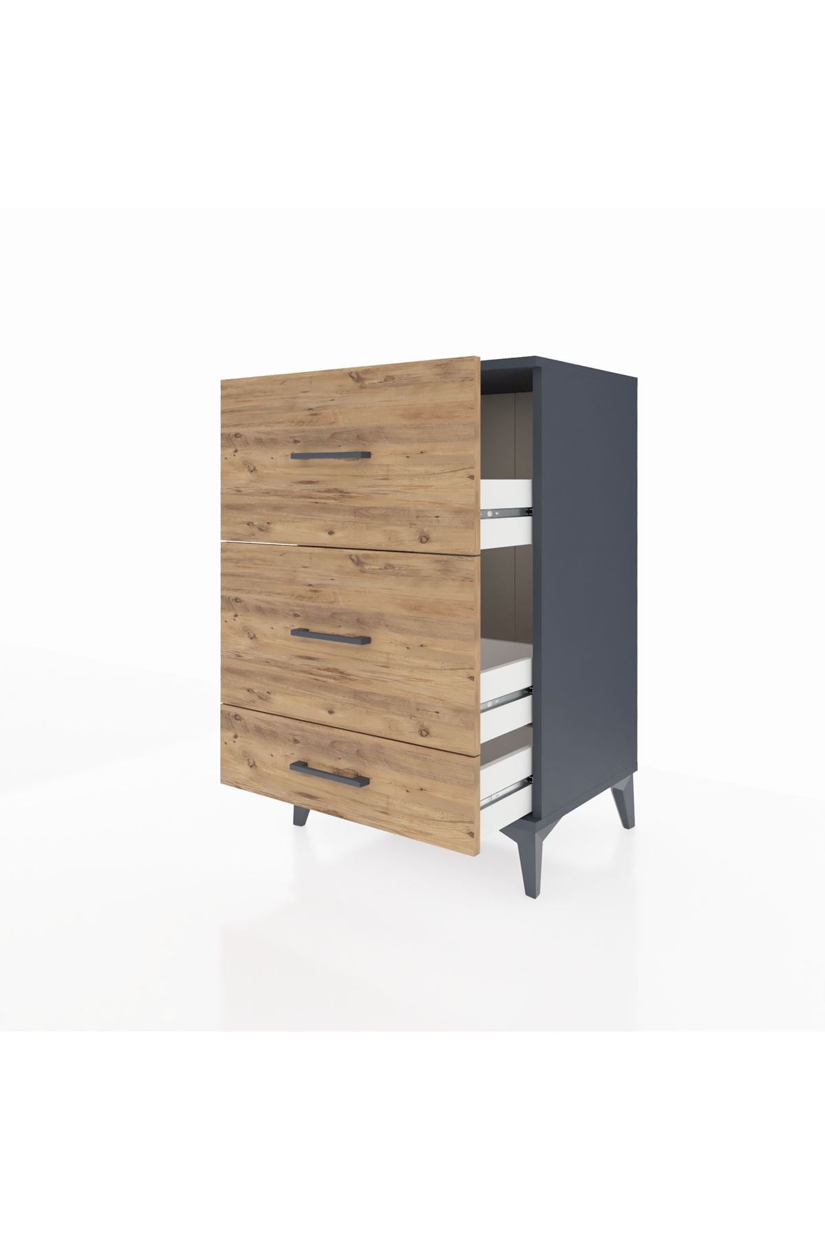 Hyperion Komodin 3 Çekmeceli 60x44x96 - S47M012V6B