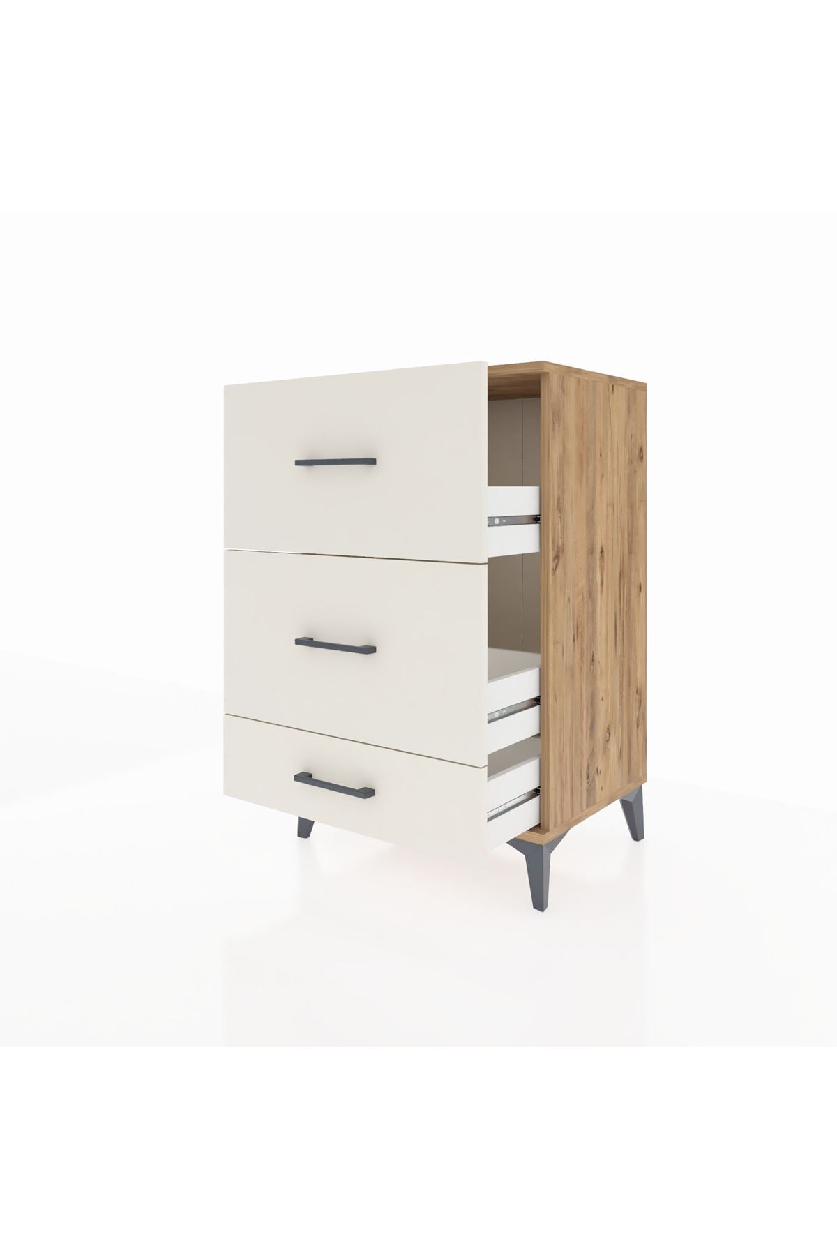 Hyperion Komodin 3 Çekmeceli 60x44x96 - S47M012V7B