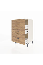 Hyperion Komodin 3 Çekmeceli 60x44x96 - S47M013V3B