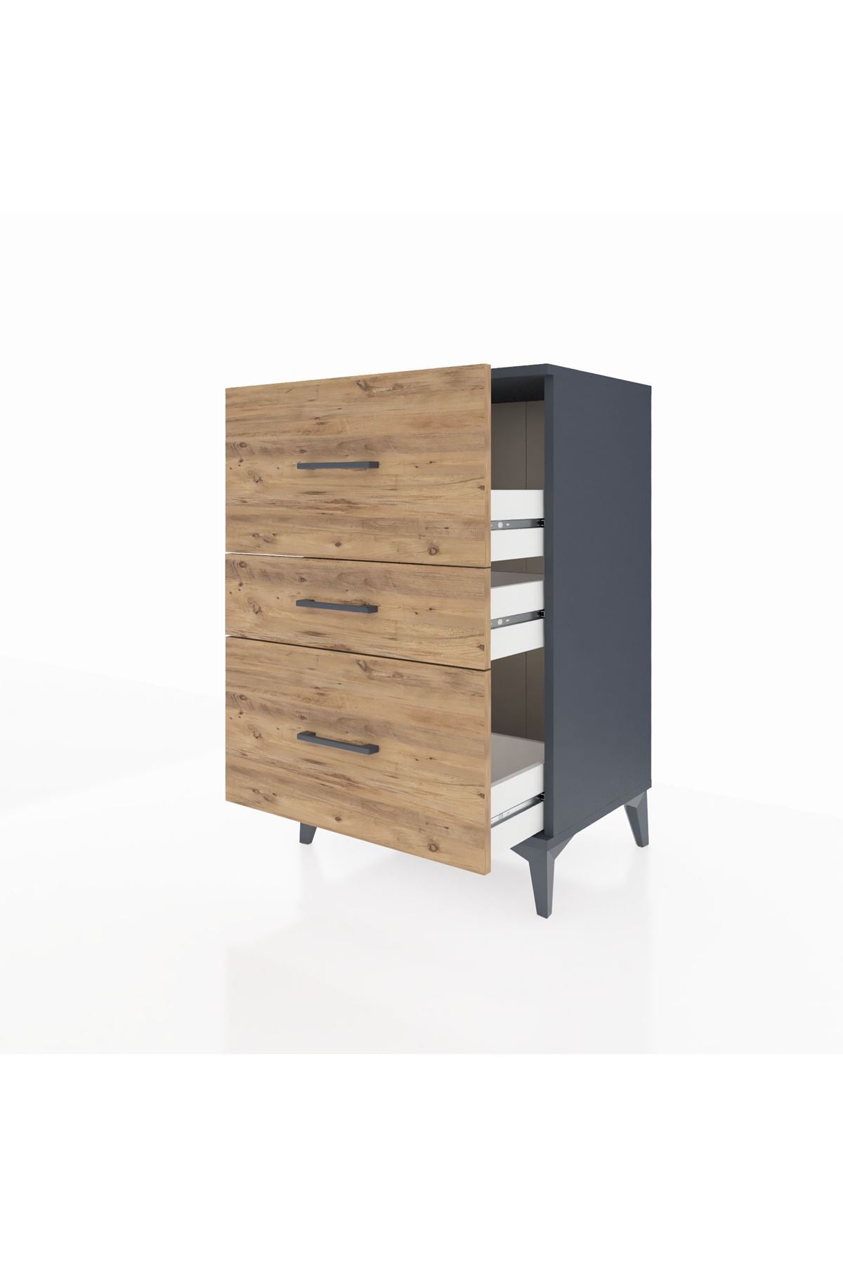 Hyperion Komodin 3 Çekmeceli 60x44x96 - S47M013V6B