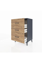 Hyperion Komodin 3 Çekmeceli 60x44x96 - S47M013V6B