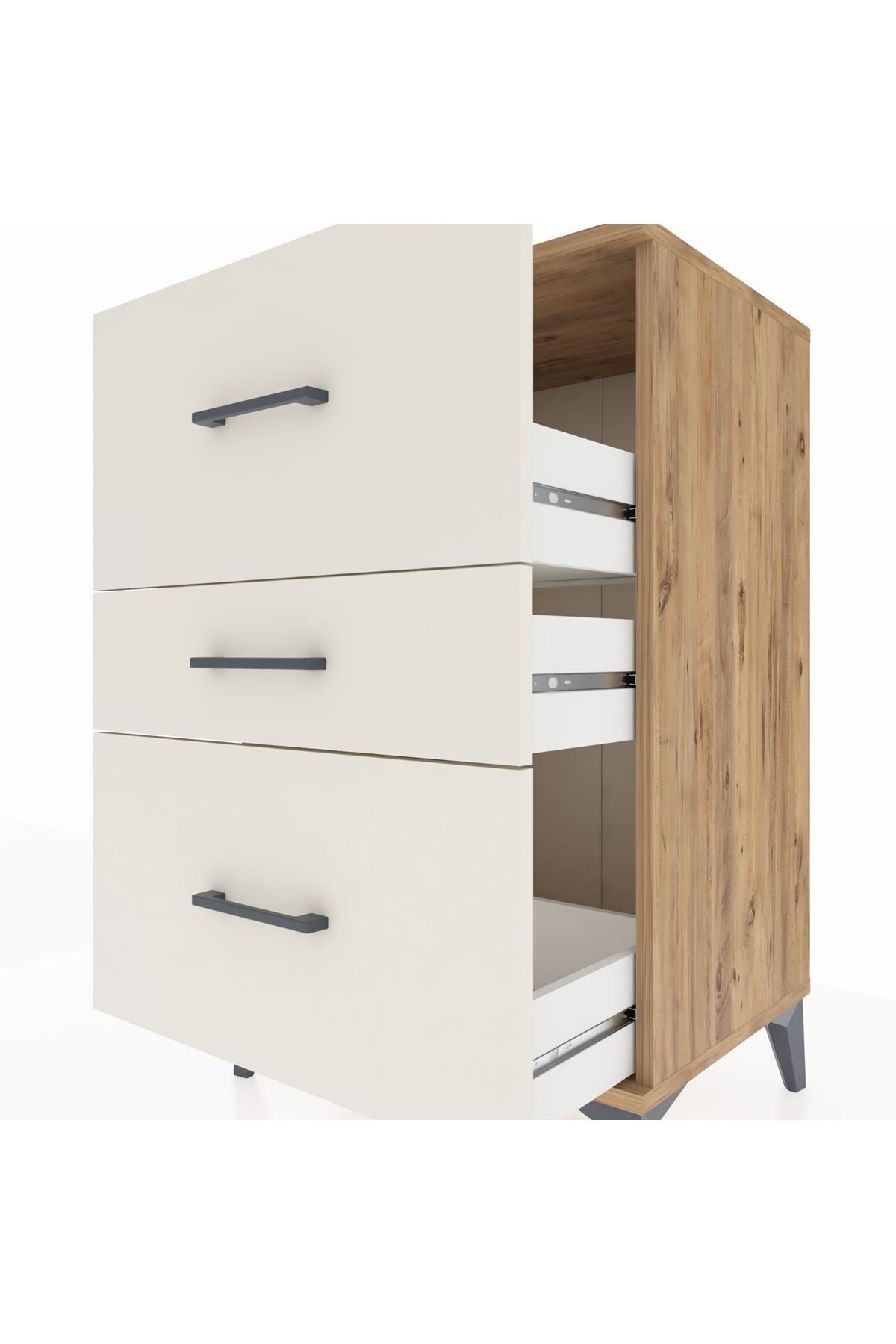 Hyperion Komodin 3 Çekmeceli 60x44x96 - S47M013V7B