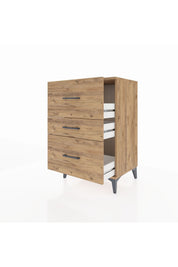 Hyperion Komodin 3 Çekmeceli 60x44x96 - S47M013V9B