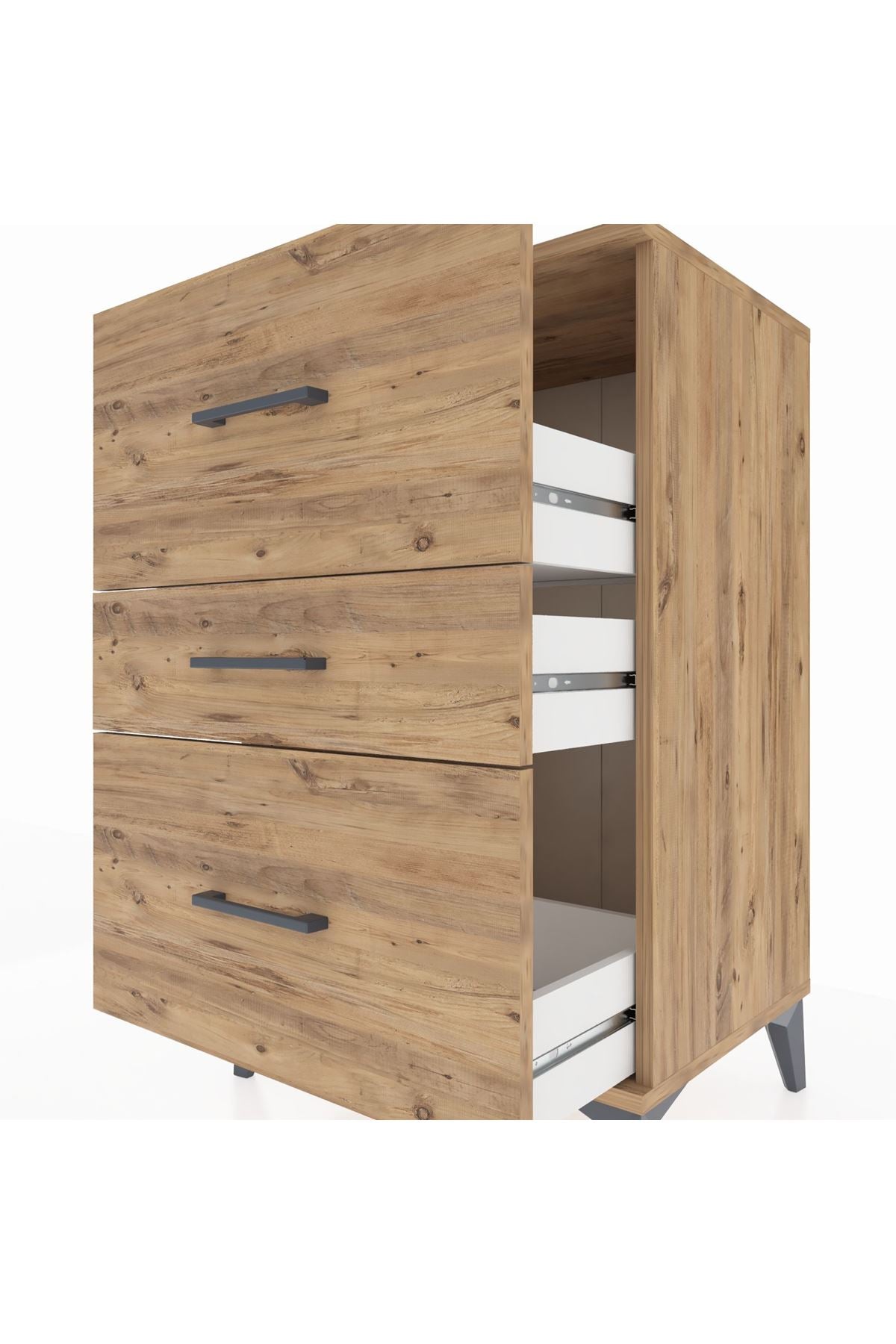 Hyperion Komodin 3 Çekmeceli 60x44x96 - S47M013V9B