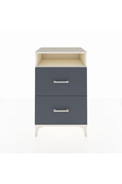 Hyperion Komodin Tek Raflı 2 Çekmeceli 60x44x96 - S47M014V2B