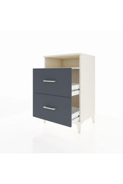 Hyperion Komodin Tek Raflı 2 Çekmeceli 60x44x96 - S47M014V2B