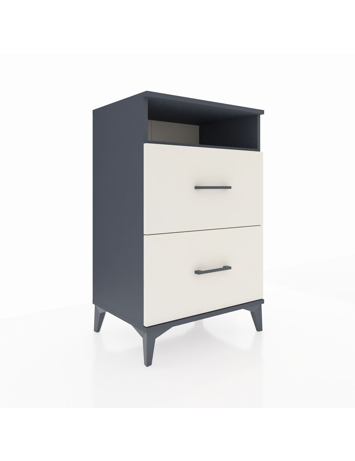 Hyperion Komodin Tek Raflı 2 Çekmeceli 60x44x96 - S47M014V4B
