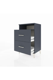Hyperion Komodin Tek Raflı 2 Çekmeceli 60x44x96 - S47M014V5B