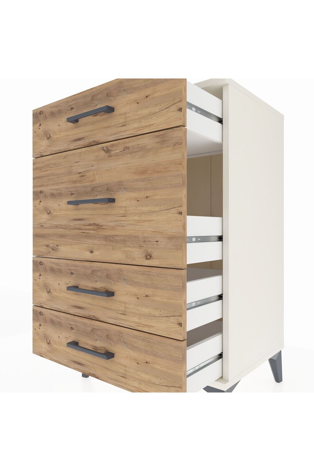 Hyperion Komodin 4 Çekmeceli 60x44x96 - S47M015V3B