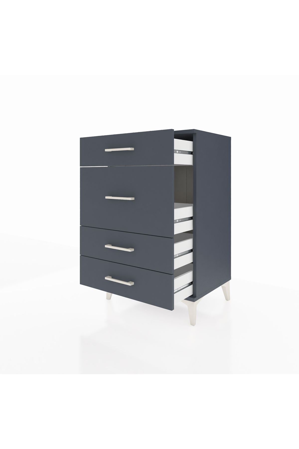 Hyperion Komodin 4 Çekmeceli 60x44x96 - S47M015V5B