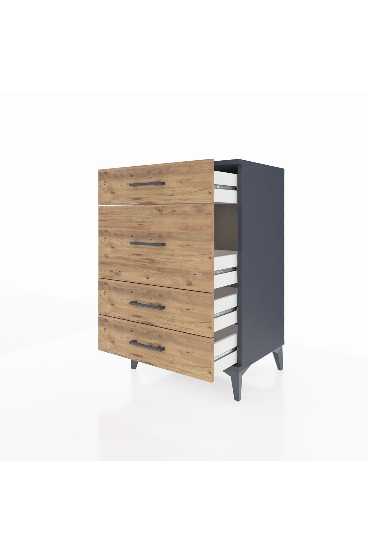 Hyperion Komodin 4 Çekmeceli 60x44x96 - S47M015V6B