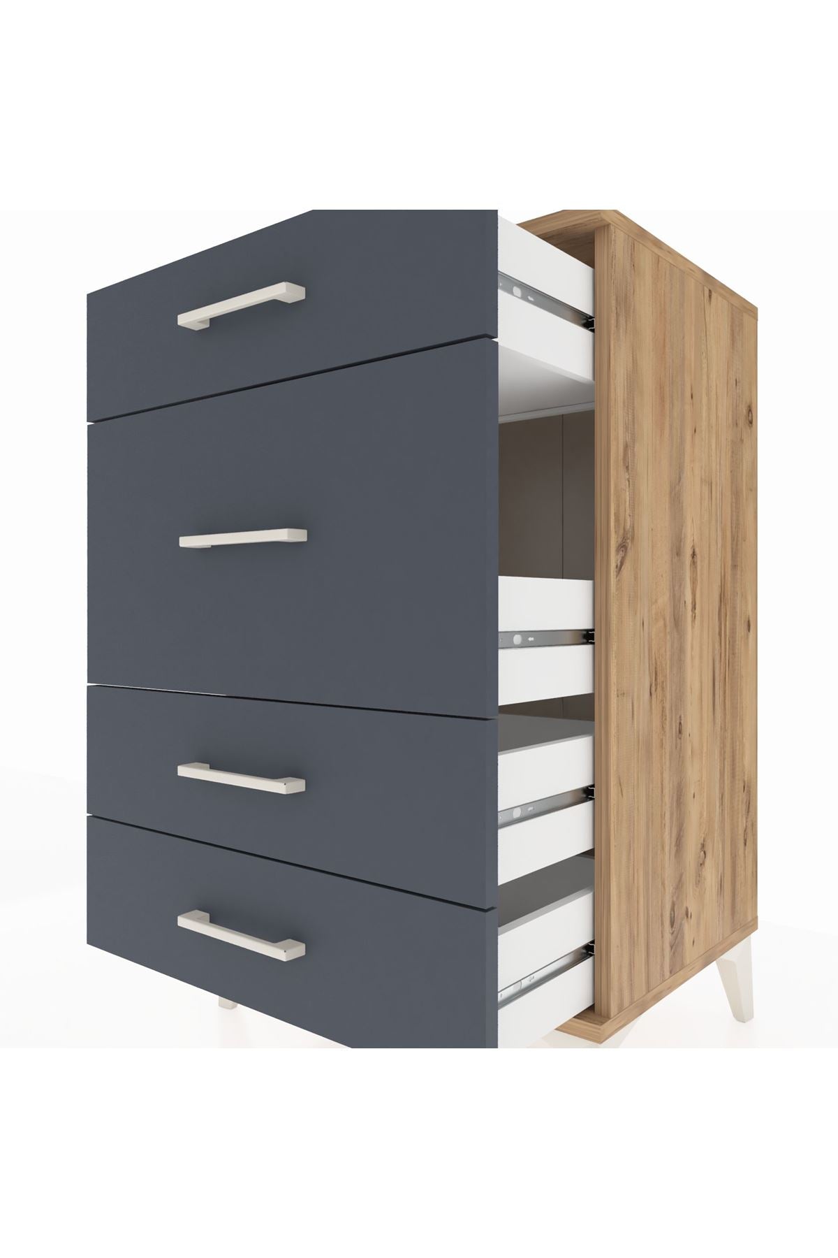 Hyperion Komodin 4 Çekmeceli 60x44x96 - S47M015V8B