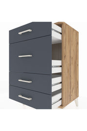 Hyperion Komodin 4 Çekmeceli 60x44x96 - S47M015V8B
