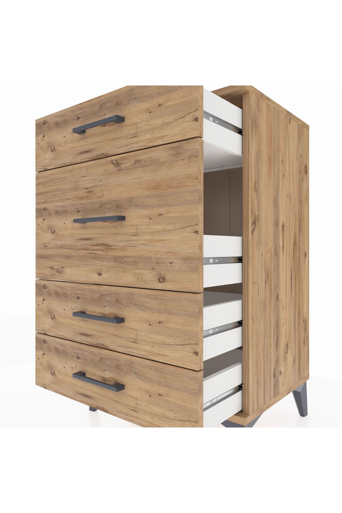 Hyperion Komodin 4 Çekmeceli 60x44x96 - S47M015V9B