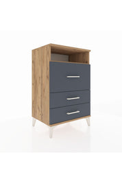 Hyperion Komodin Tek Raflı 3 Çekmeceli 60x44x96 - S47M016V8B