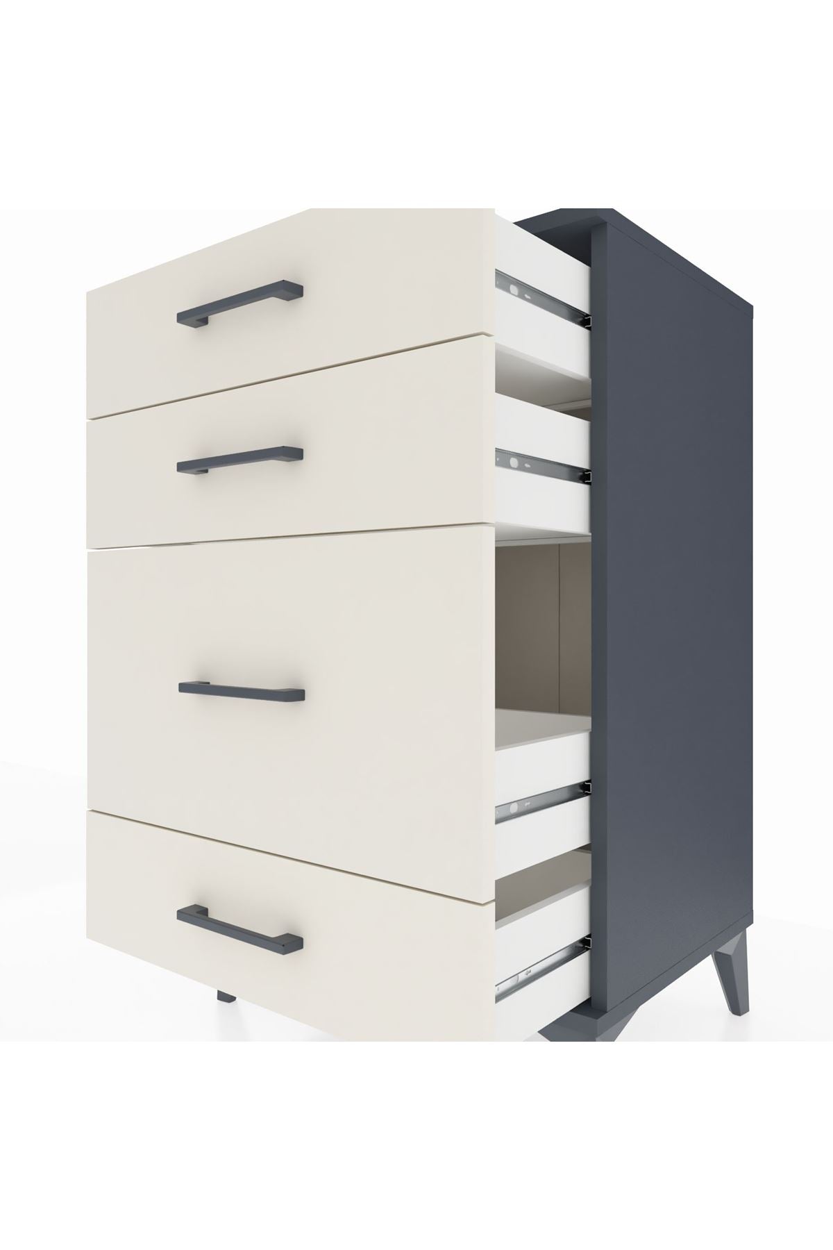 Hyperion Komodin 4 Çekmeceli 60x44x96 - S47M017V4B