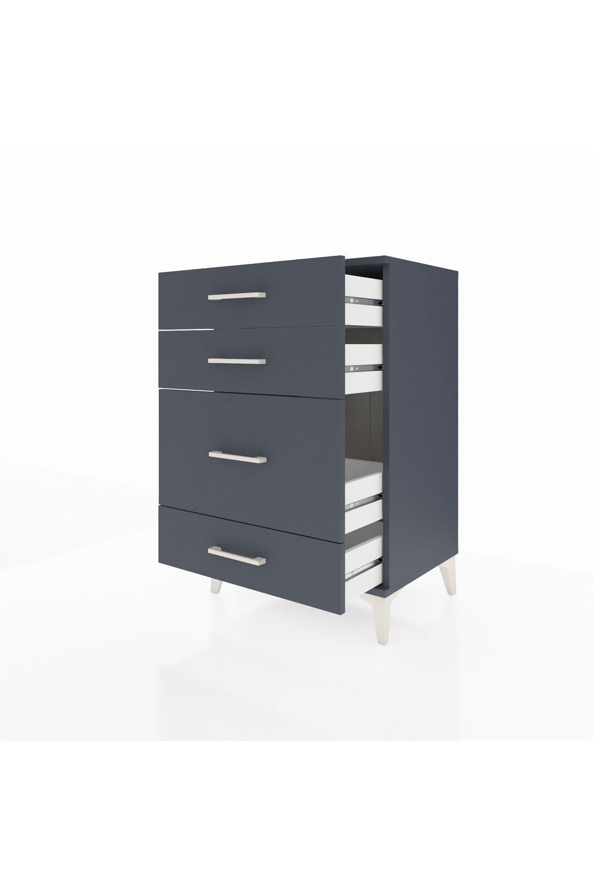 Hyperion Komodin 4 Çekmeceli 60x44x96 - S47M017V5B