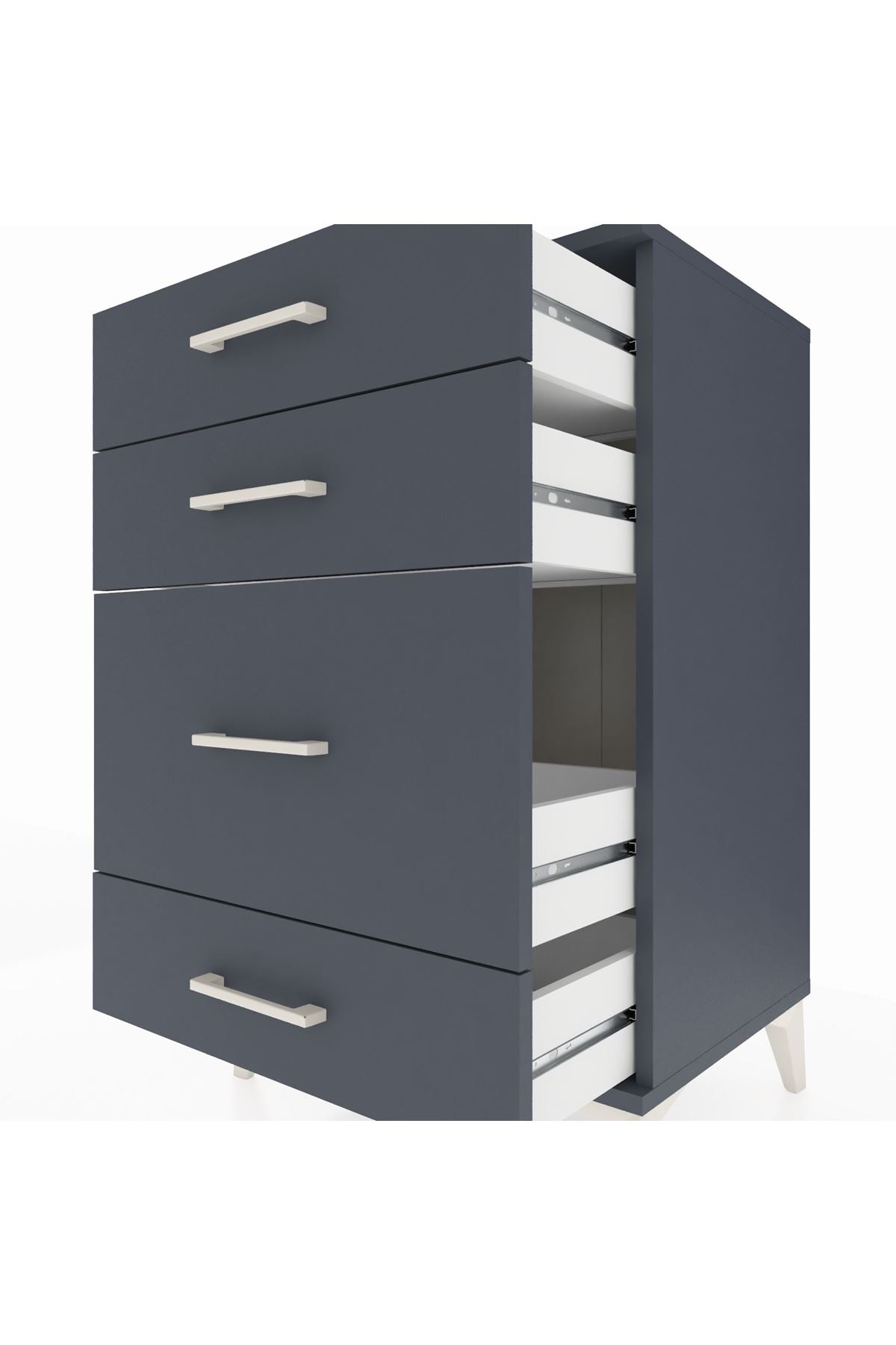 Hyperion Komodin 4 Çekmeceli 60x44x96 - S47M017V5B