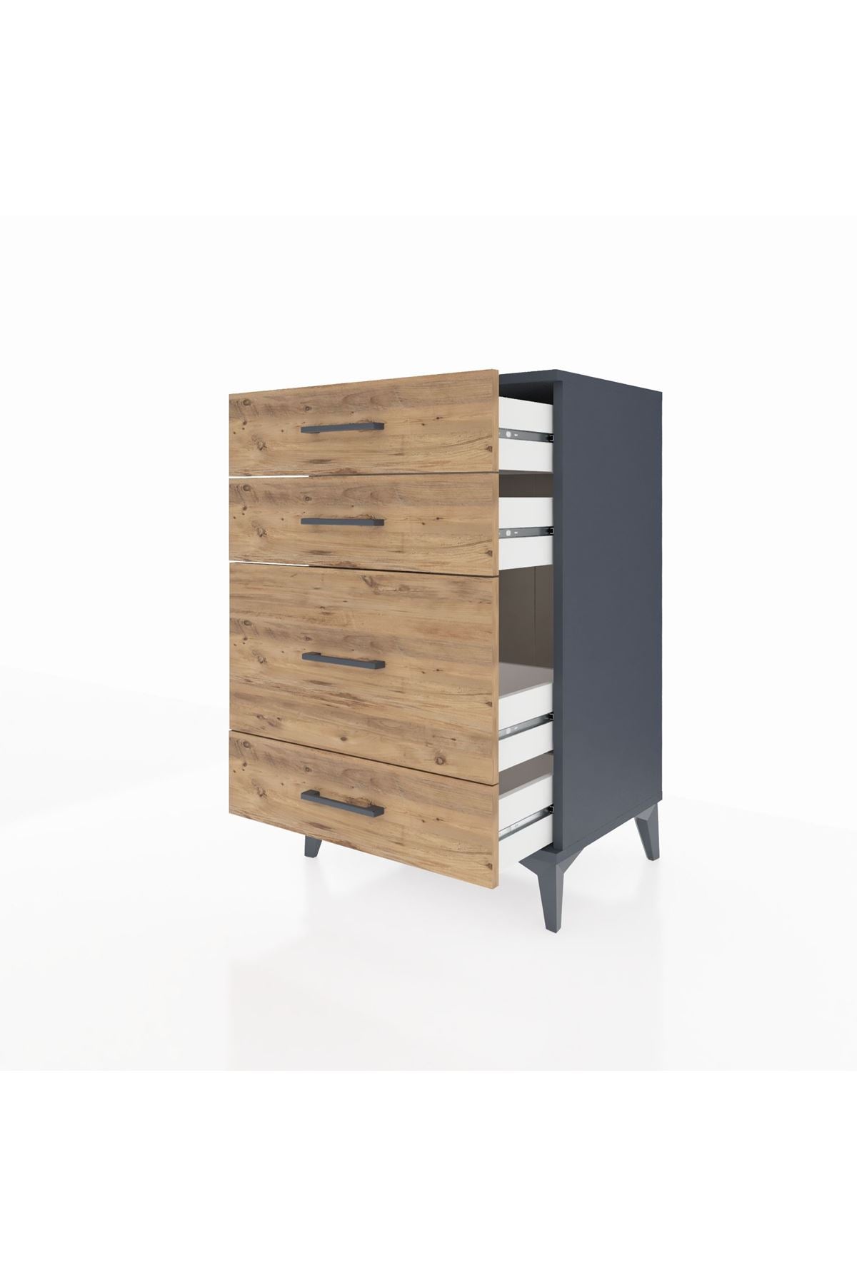 Hyperion Komodin 4 Çekmeceli 60x44x96 - S47M017V6B