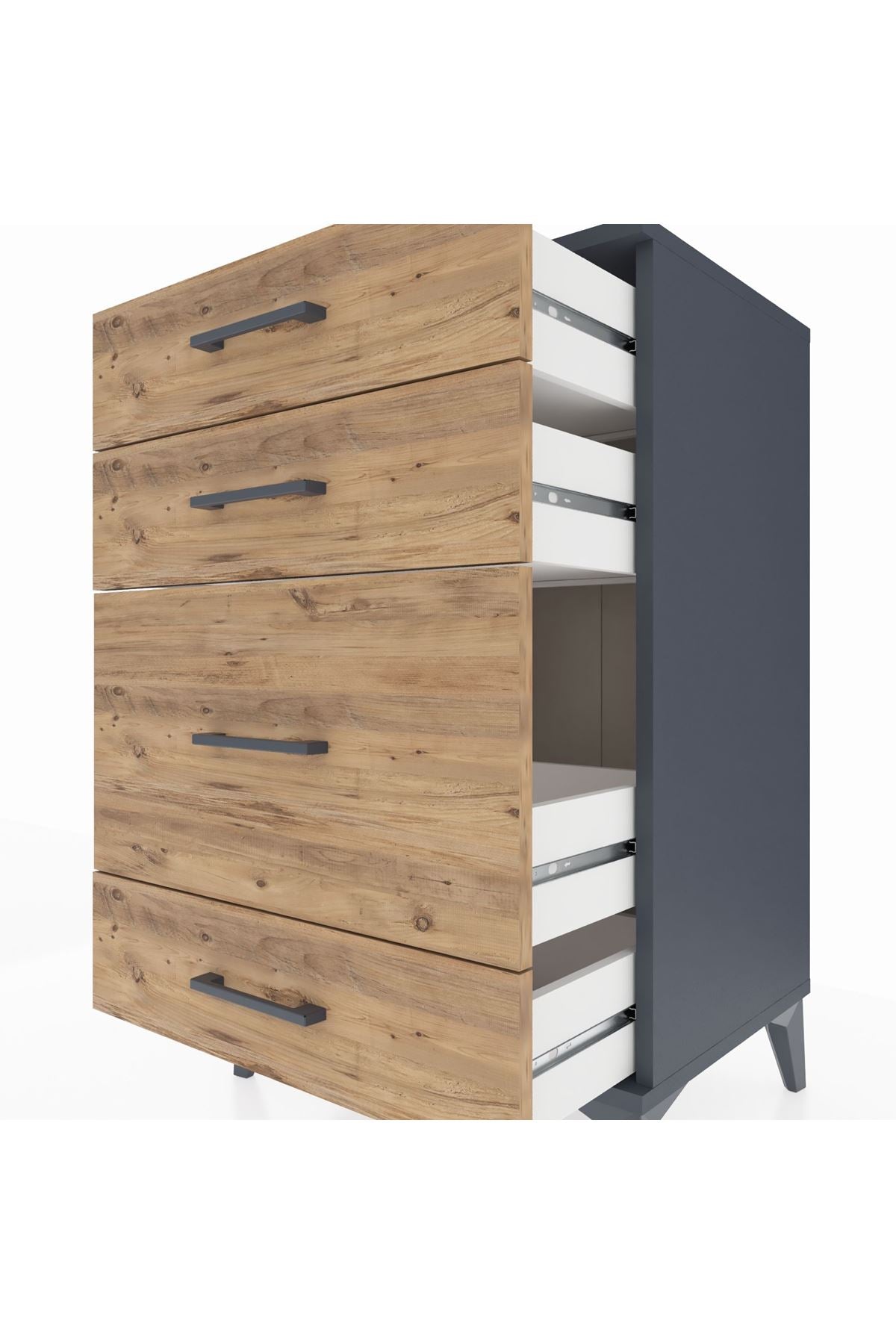 Hyperion Komodin 4 Çekmeceli 60x44x96 - S47M017V6B
