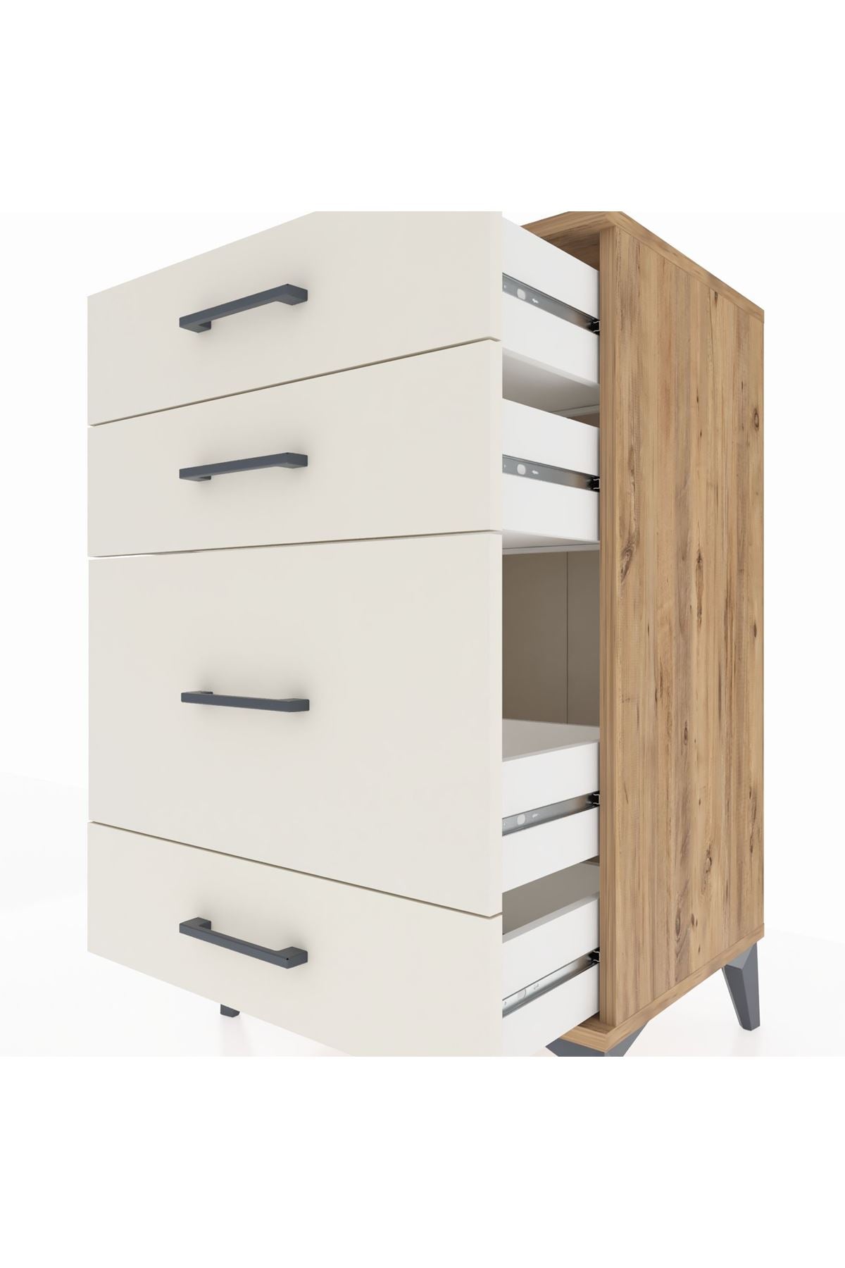 Hyperion Komodin 4 Çekmeceli 60x44x96 - S47M017V7B