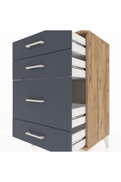 Hyperion Komodin 4 Çekmeceli 60x44x96 - S47M017V8B