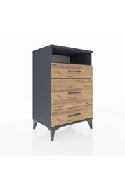 Hyperion Komodin Tek Raflı 3 Çekmeceli 60x44x96 - S47M018V6B