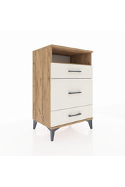 Hyperion Komodin Tek Raflı 3 Çekmeceli 60x44x96 - S47M018V7B