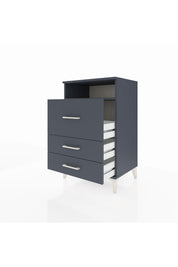 Hyperion Komodin Tek Raflı 3 Çekmeceli 60x44x96 - S47M019V5B