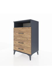 Hyperion Komodin Tek Raflı 3 Çekmeceli 60x44x96 - S47M019V6B