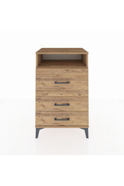 Hyperion Komodin Tek Raflı 3 Çekmeceli 60x44x96 - S47M019V9B