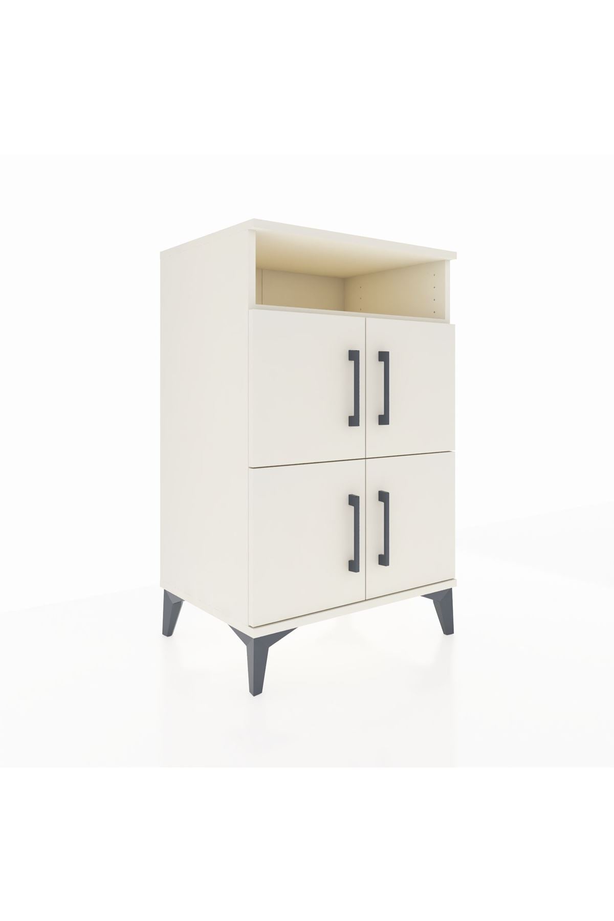 Hyperion Komodin 2 Raflı 4 Kapaklı 60x44x96 - S47M022V1B