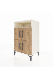 Hyperion Komodin 2 Raflı 4 Kapaklı 60x44x96 - S47M022V3B
