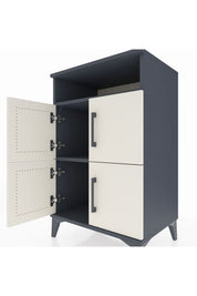 Hyperion Komodin 2 Raflı 4 Kapaklı 60x44x96 - S47M022V4B