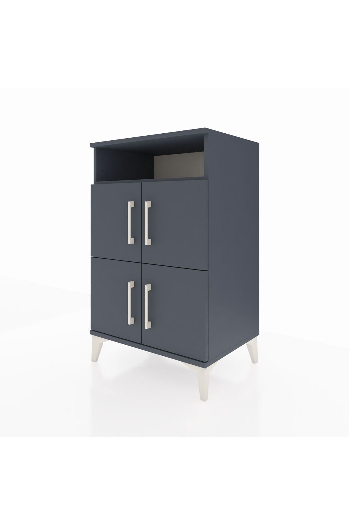 Hyperion Komodin 2 Raflı 4 Kapaklı 60x44x96 - S47M022V5B