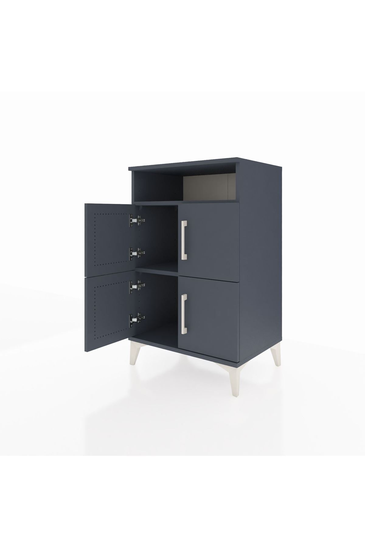 Hyperion Komodin 2 Raflı 4 Kapaklı 60x44x96 - S47M022V5B