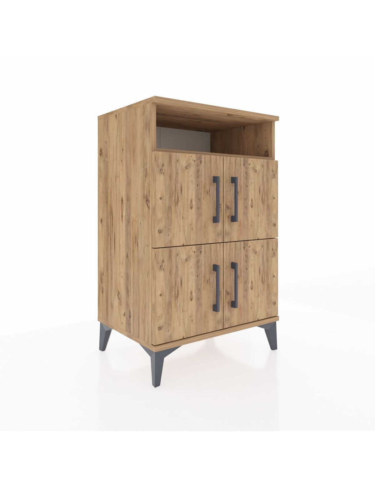 Hyperion Komodin 2 Raflı 4 Kapaklı 60x44x96 - S47M022V9B
