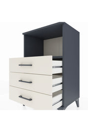 Hyperion Komodin Tek Raflı 3 Çekmeceli 60x44x96 - S47M005V4B