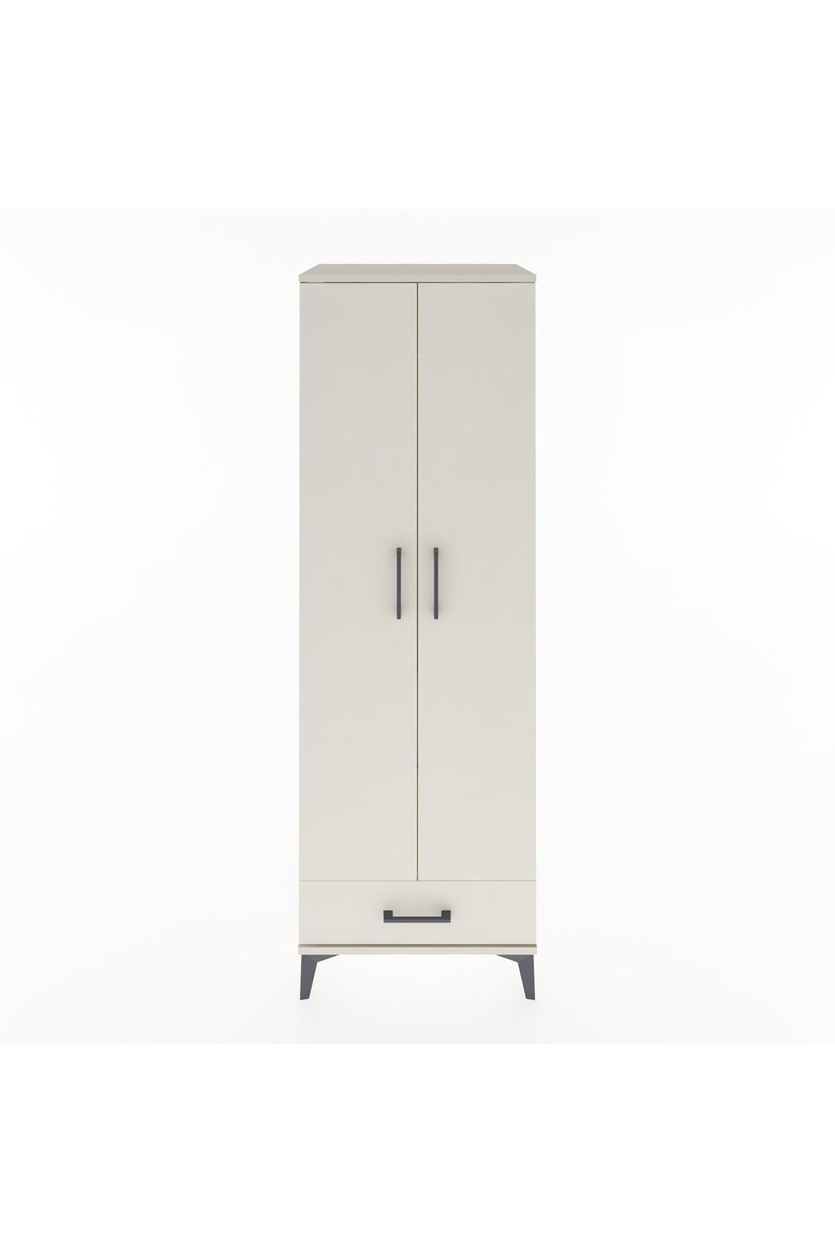 Hyperion Dolap 2 Raflı Tek Çekmeceli Tek Askılı 60x44x182 - S56M030V1B